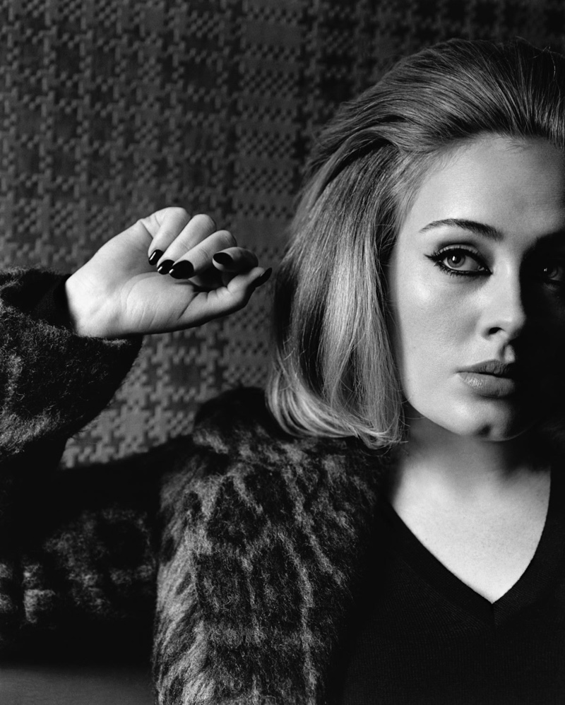 adele makes a comeback poses for rolling stone and i d magazine adele ...