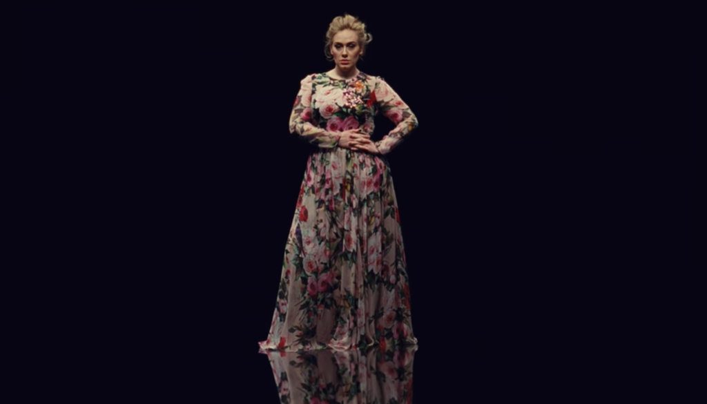 Adele-Dolce-Gabbana-Gown-Send-My-Love-Video