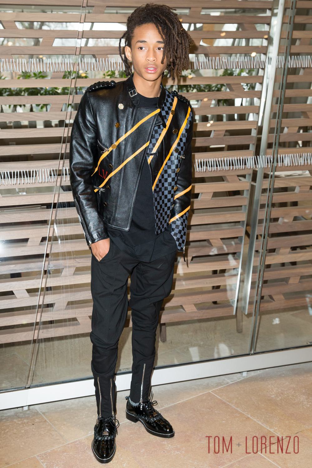 Jaden Smith Takes His Edgy Style to Louis Vuitton's Front Row in Boots –  Footwear News