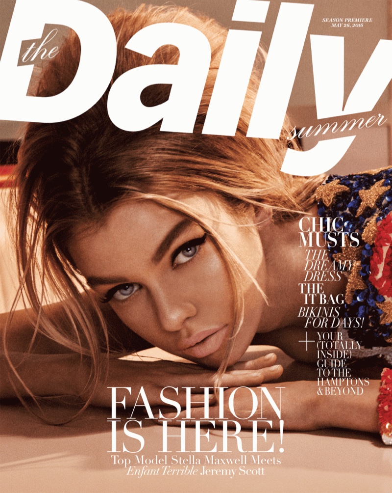 Stella-Maxwell-Daily-Summer-2016-Cover-Editorial01
